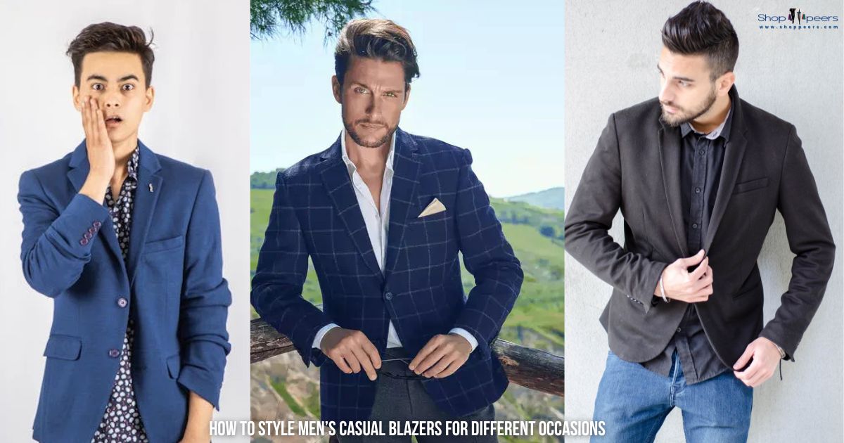 So stylen Sie lässige Herrenblazer für verschiedene Anlässe